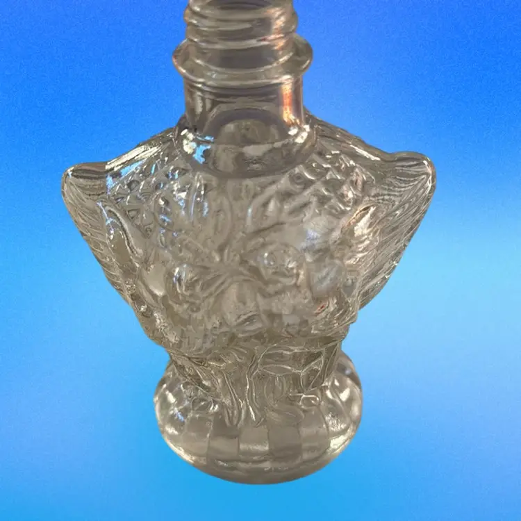 Rare Glass Perfume Bottle.  No Stopper.