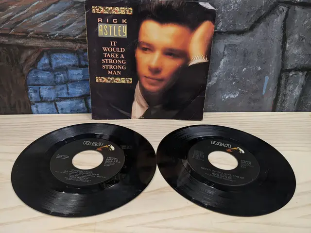 RICK ASTLEY It Would Take A Strong Man  45 7