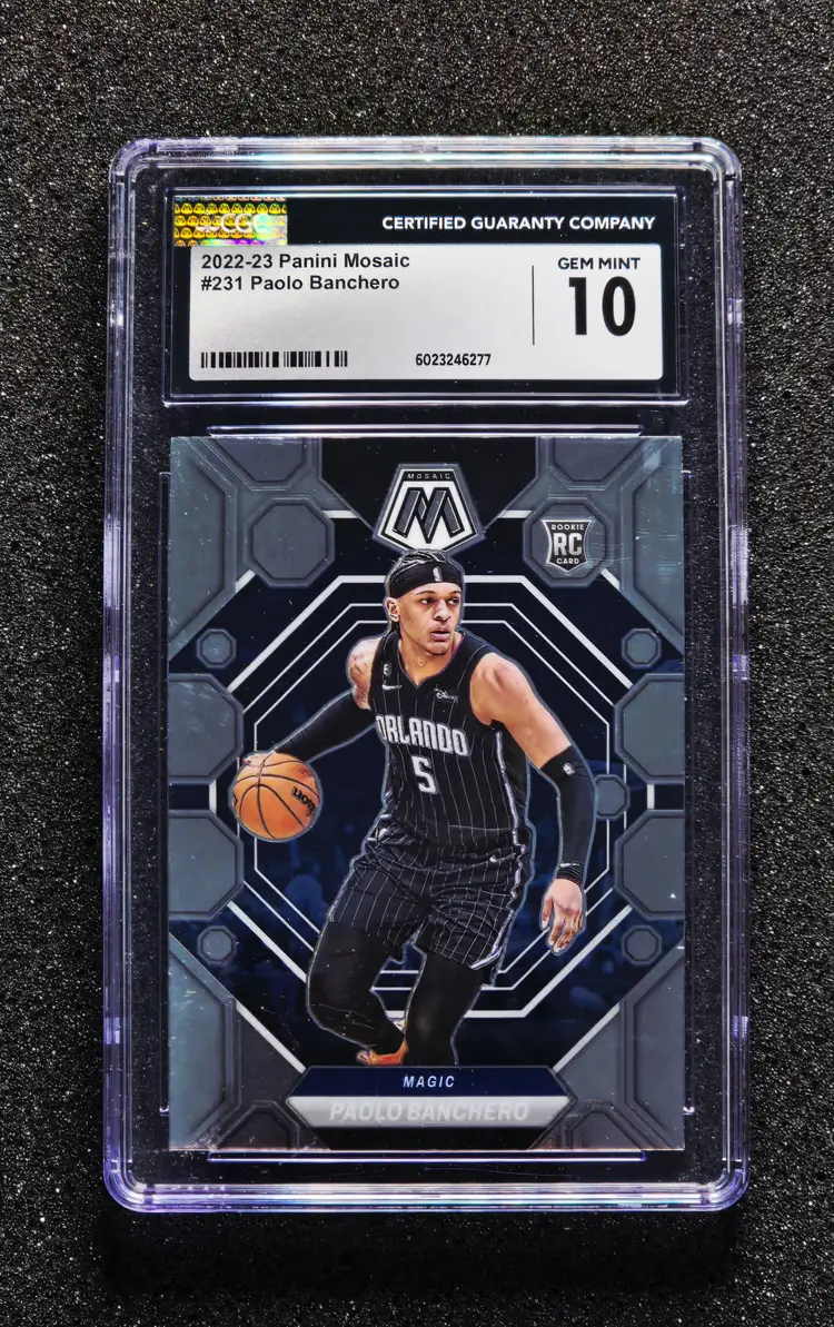 2022 Panini Mosaic #231 Paolo Banchero RC Rookie CGC 10 Gem Mint