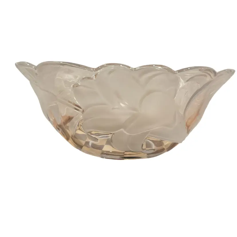 Frosted Daffodil 10” Bowl