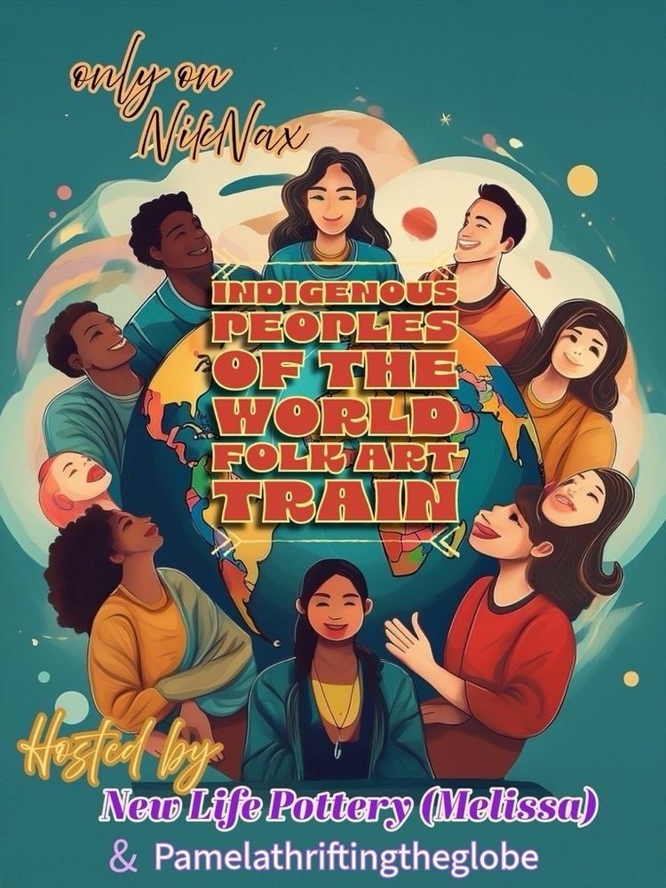 Indigenous Peoples Of The World Folk Art Train