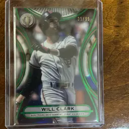 Will Clark 2025 Topps Tribute /99