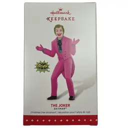2015 Hallmark The Joker Batman DC Keepsake Ornament Ltd Ed IOB QXE3729