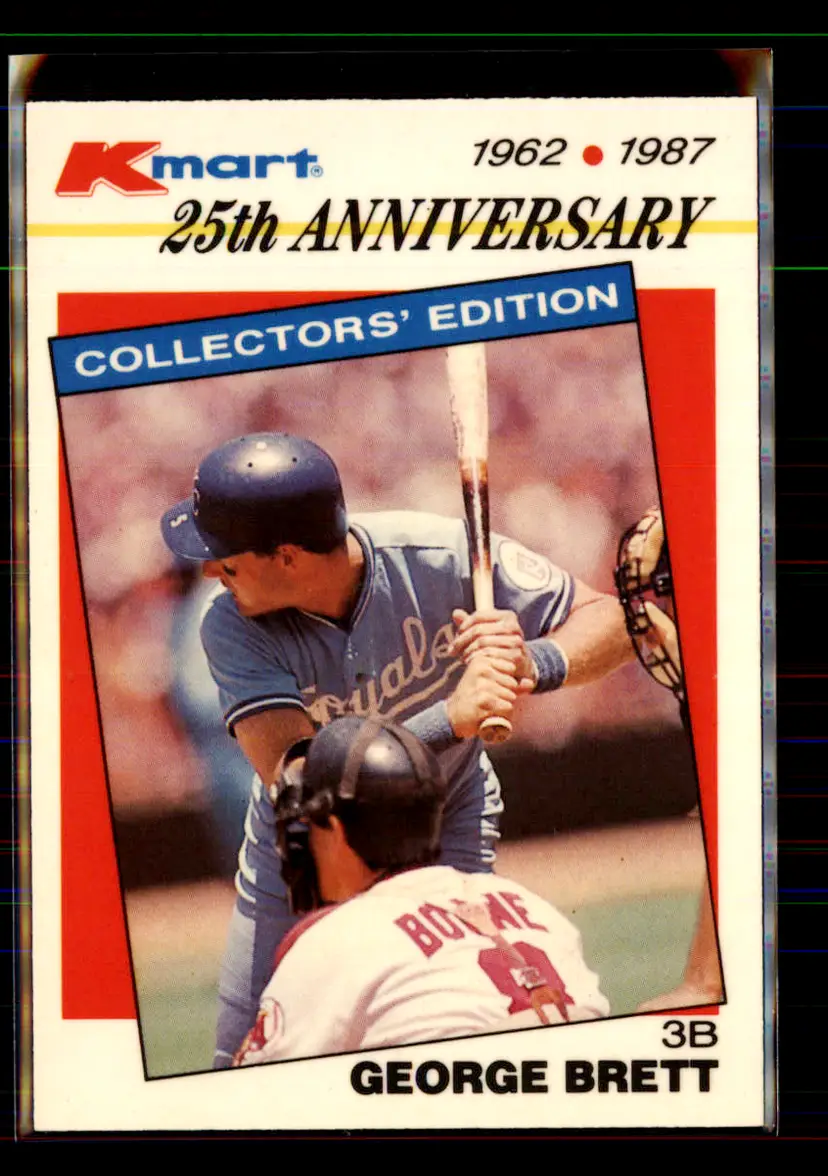 George Brett 1987 Kmart Topps #24 - (pk1c) - Kansas City Royals
