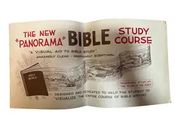 1947 Panorama Bible Study Course No.1 Plan of the Ages – Alfred T. Eade Revell
