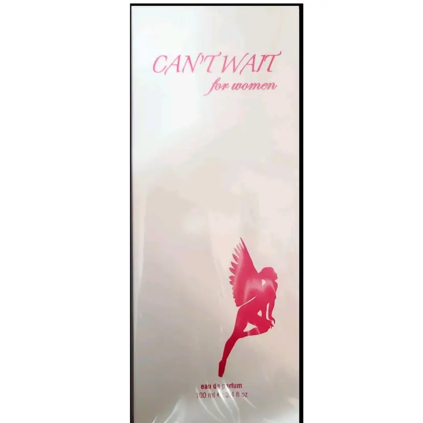 Sandora Fragrances Can't Wait Perfume for Women - 3.4 oz/100 ml NEW damaged box.