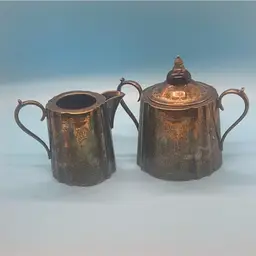 Vintage Barker Ellis Silver Plated Tea/Sugar Bowl England