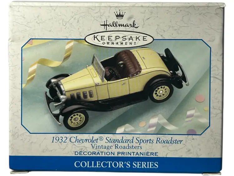 Hallmark Keepsake Christmas Ornament 1932 Chevrolet Standard Sports Roadster