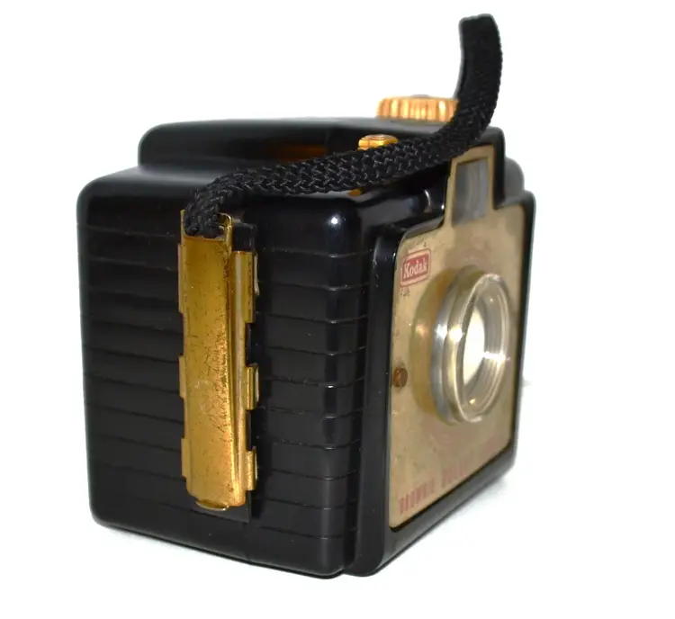 Vintage Kodak Brownie Bullet 120 Roll Film Camera