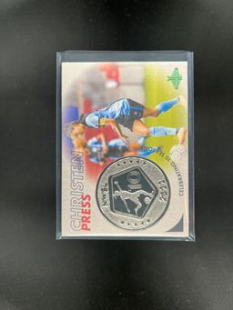 Christen Press - 2022 Parkside Paramount NWSL 10 Year Coin Card - Pick Your Player