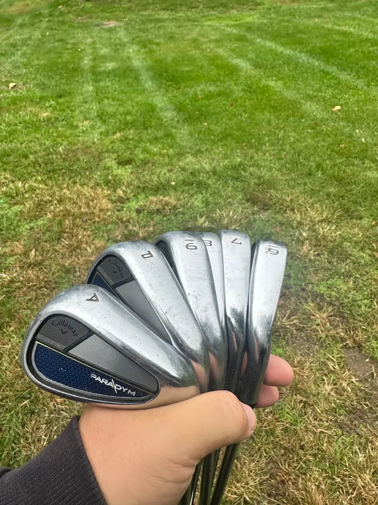 Callaway Paradym Irons 6-AW | Elevate 95 MPH Steel Reg Golf Pride