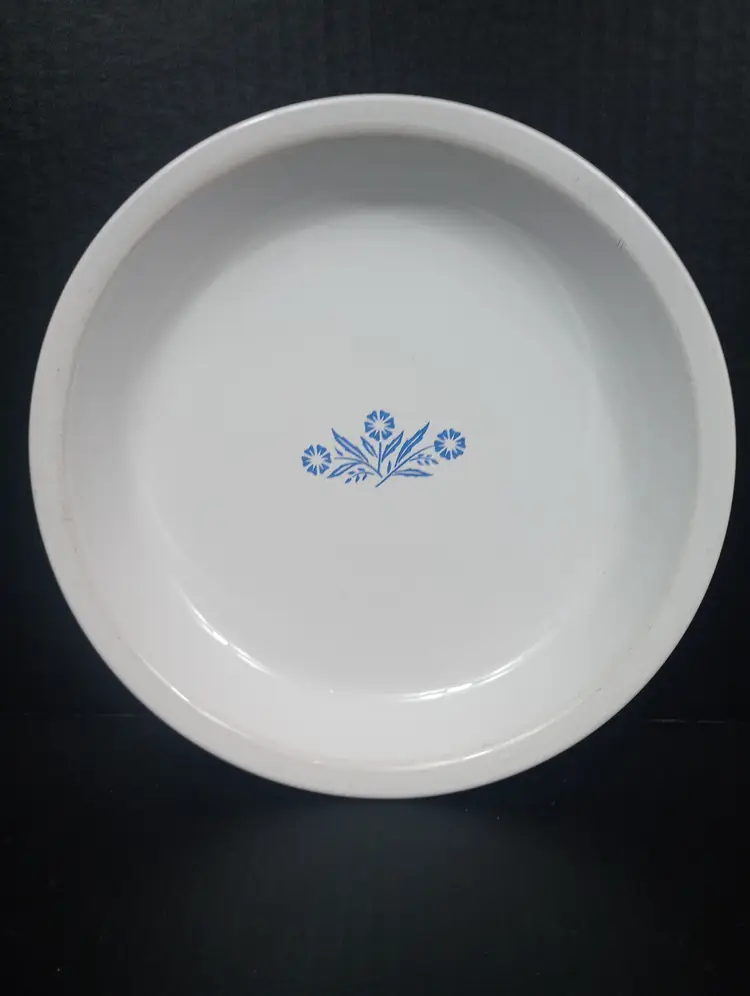 Vintage Corning Ware Blue Cornflower 9 inch Pie Plate