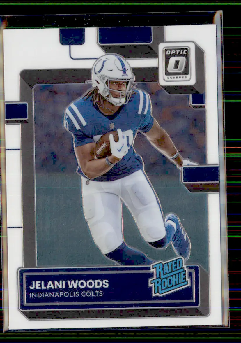 Jelani Woods 2022 Donruss Optic #287 - Indianapolis Colts - (130-302)