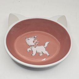 Disney chewie Marie aristocrats cat food bowl retired no skid