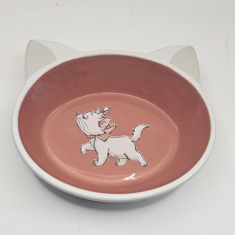Disney chewie Marie aristocrats cat food bowl retired no skid