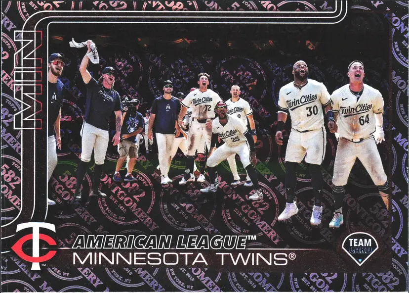 Minnesota Twins - 2025 Topps 582 Montgomery Club Foil - Pick Your Card