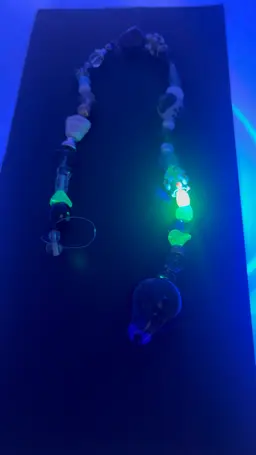 Glass Beaded Sun Catcher Glows | 15”