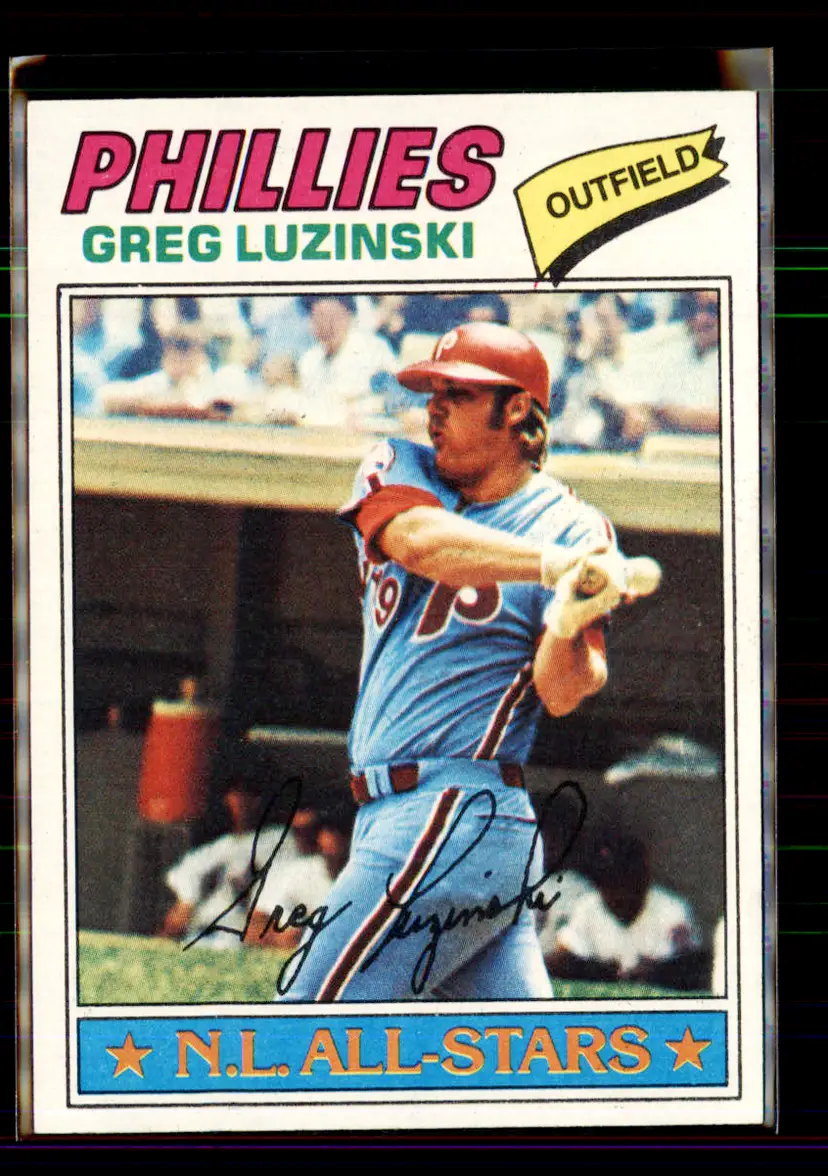 Greg Luzinski 1977 Topps #30 - (144) - Philadelphia Phillies