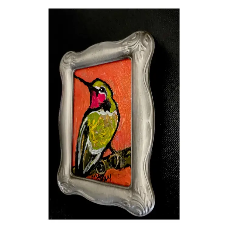 In My Garden
Original Painting In Silver Tone Frame
Art