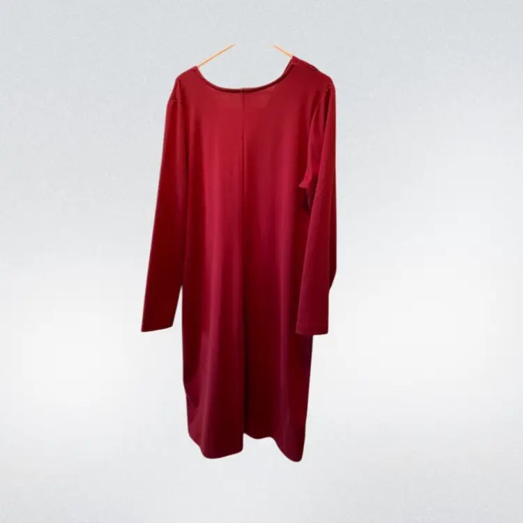 Lane Bryant Burgundy Dress 14/16