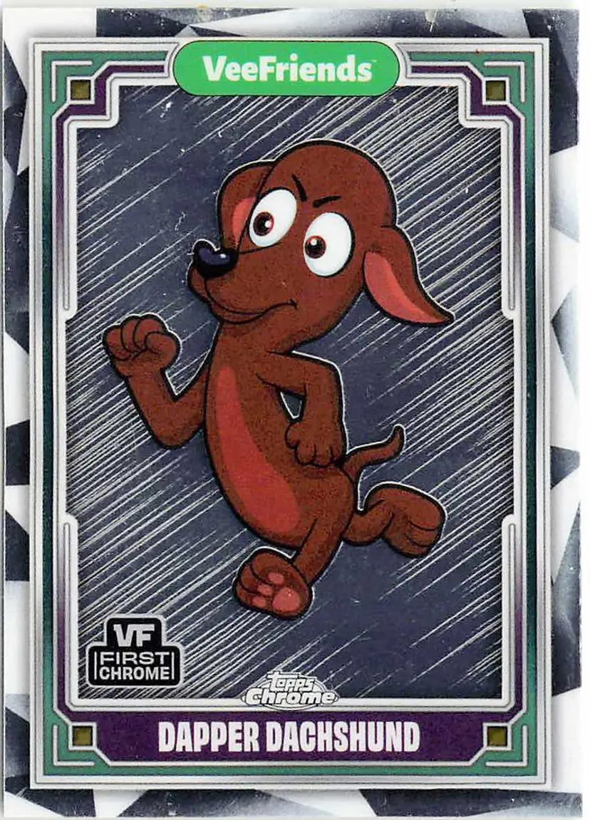 Dapper Dachshund #48 2025 Topps Chrome VeeFriends