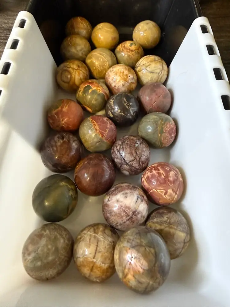 Mini Cherry Creek Jasper Sphere 22mm