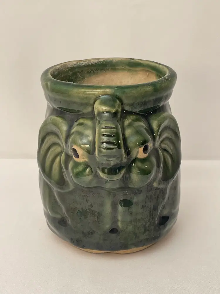 Vintage Elephant Planter
