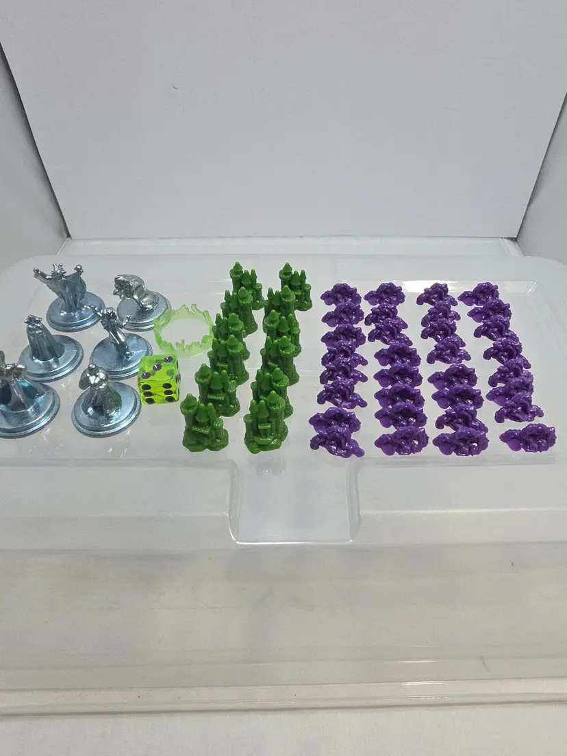 Monopoly Disney Villains Replacemenr Tokens Flame Ring Dice Other Pieces (C5)