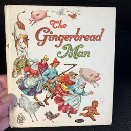Whitman The Gingerbread Man Book 1963