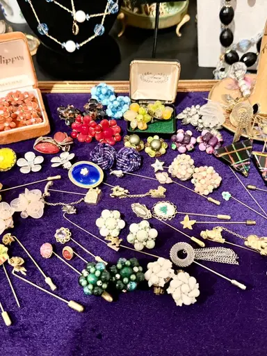 Clip On Earrings & Stick Pins! ❤️