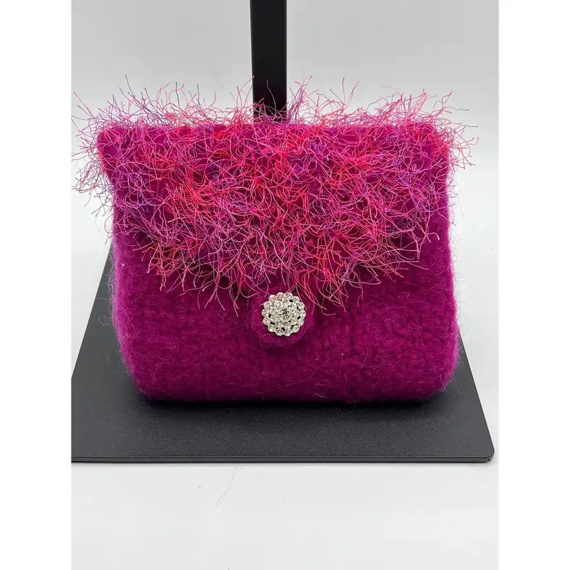Made By Me Hand Knit and Felted Coin Purse
