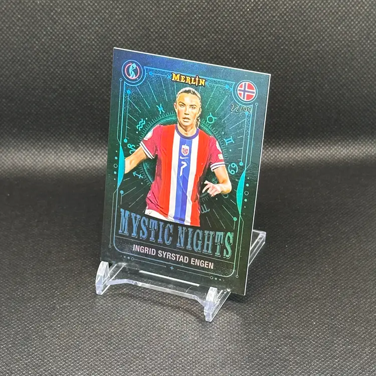 Ingrid Syrstad Engen Mystic Nights /99 2025 Topps Merlin Euros - Norway
