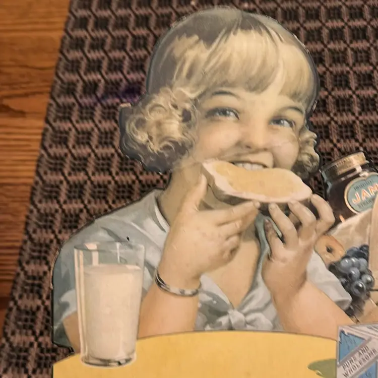 Antique Butternut Bread, Sign Used For Grocery Stores
