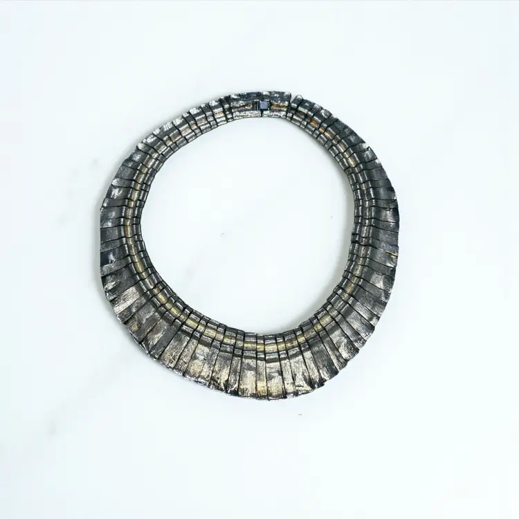 32. Unsigned Les Bernard Egyptian Revival Necklace