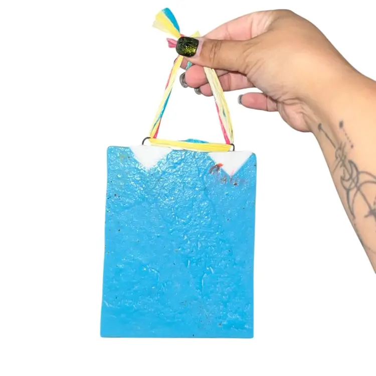 “I Love My Yorkie” Fused Glass Wall Décor