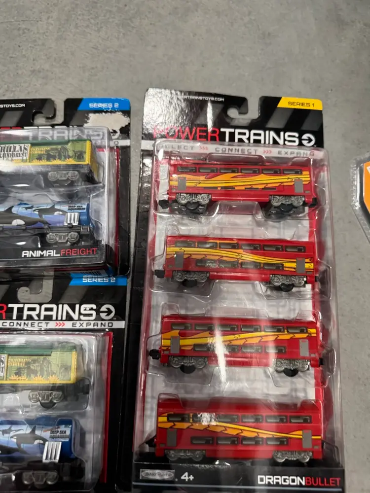 Power Trains Series 1 And 2 Train Lot. Qty Of 9 Packages In C3