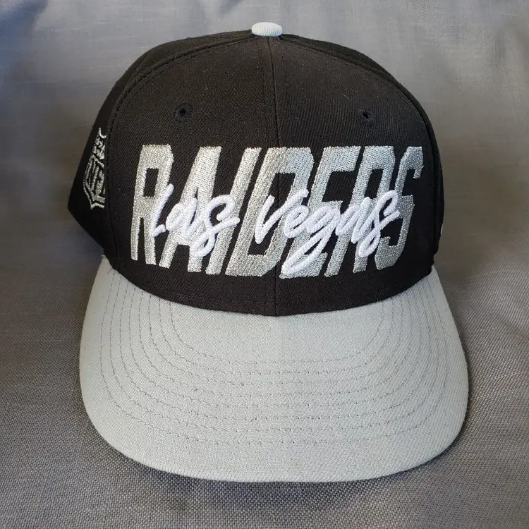 Ball Cap Las Vegas Raiders 9Fifty New Era Snapback NFL Draft Black Grey