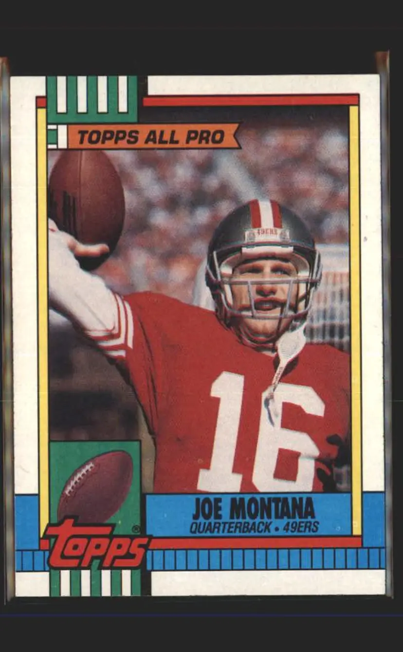 1990 Topps #13 Joe Montana - (137) - San Francisco 49ers