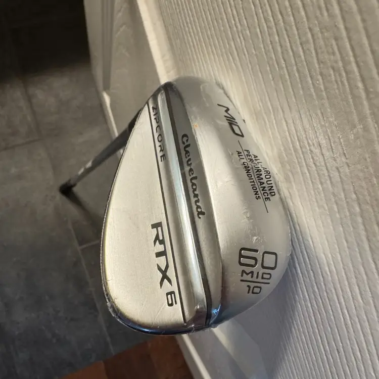 New Cleveland RTX 6 Zipcore 60 Degree Wedge LH