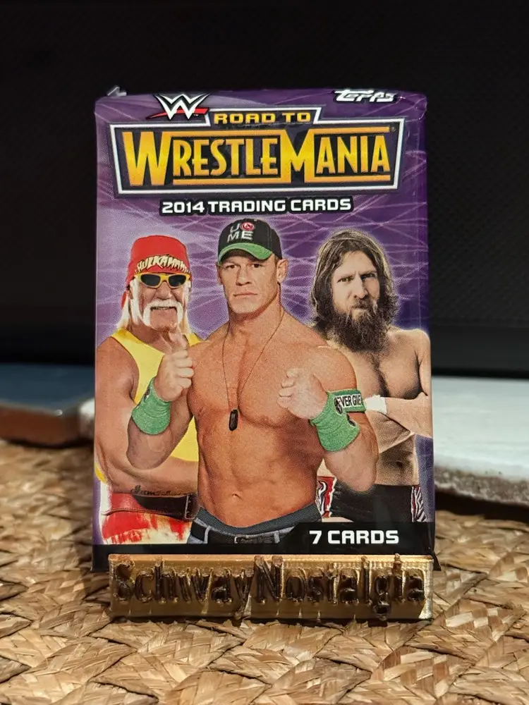 WWE TOPPS ROAD TO WRESTLEMANIA BLASTER PACK (2014)