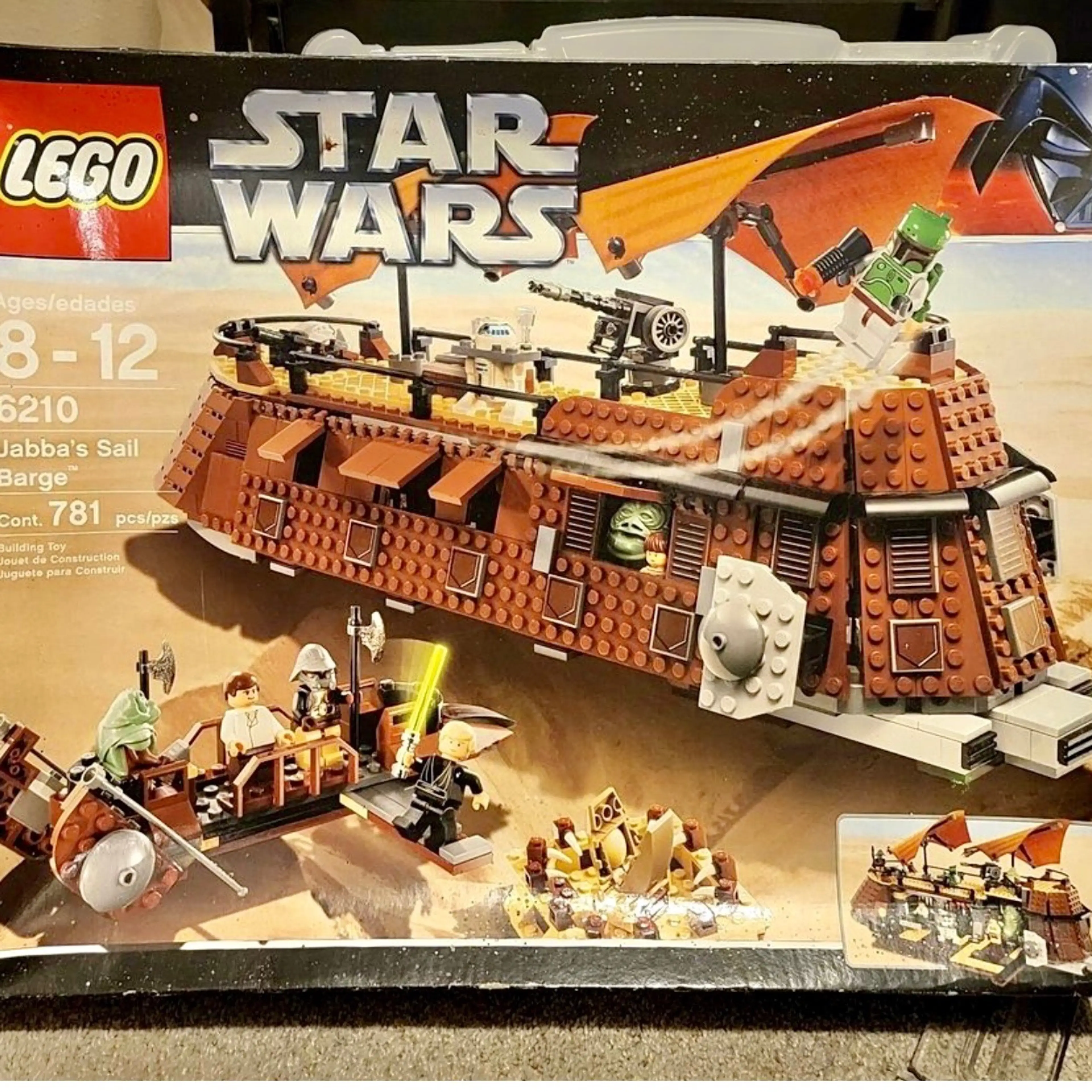 Jabba's Sail Barge Lego 6210