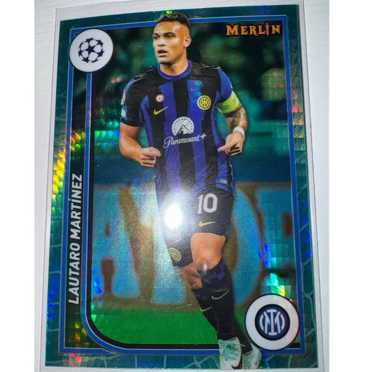 Inter Milan 6 Card Soccer Lot