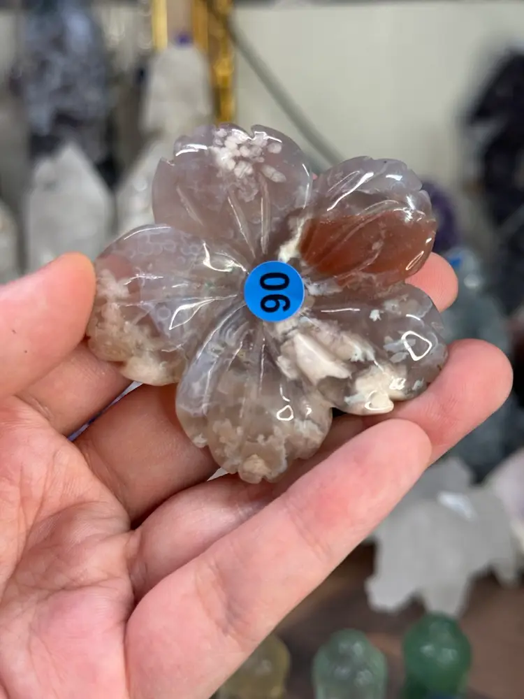 Flower Agate Flower #90