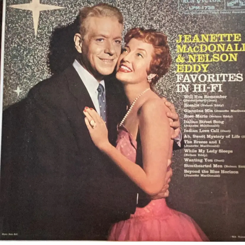Vintage Vinyl - Jeannette MacDonald & Eddy Nelson Favorites