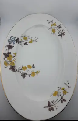 Antique Karlsbad Austria Platter
