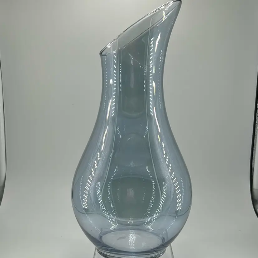 Blue tint, glass carafe