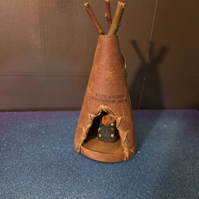 1950s Birch Bark Souvenir Tee-pee