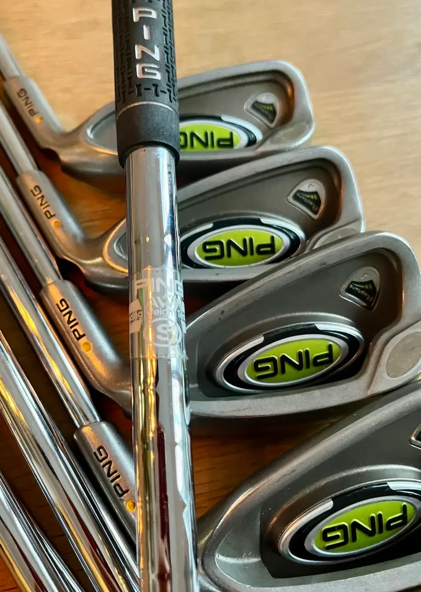 Rare Banger Pings - Rapture J spec Iron set. 5-thru-G PLUS Ping Eye2 XG 56,60.