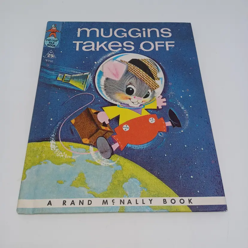 Muggins Takes Off by Marjorie Barrows illustrated by Anne Sellers Leaf Vintage