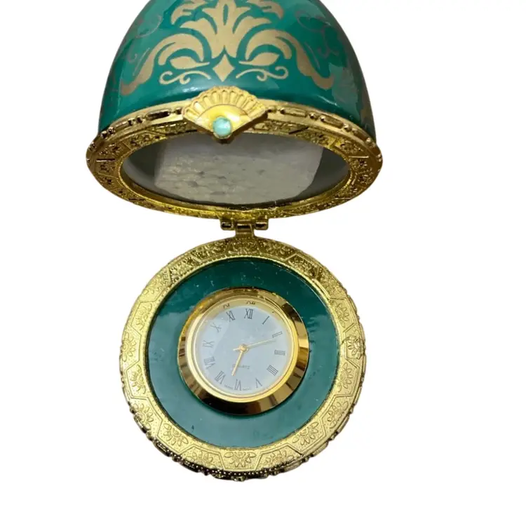 Vintage Avon Footed Egg Clock